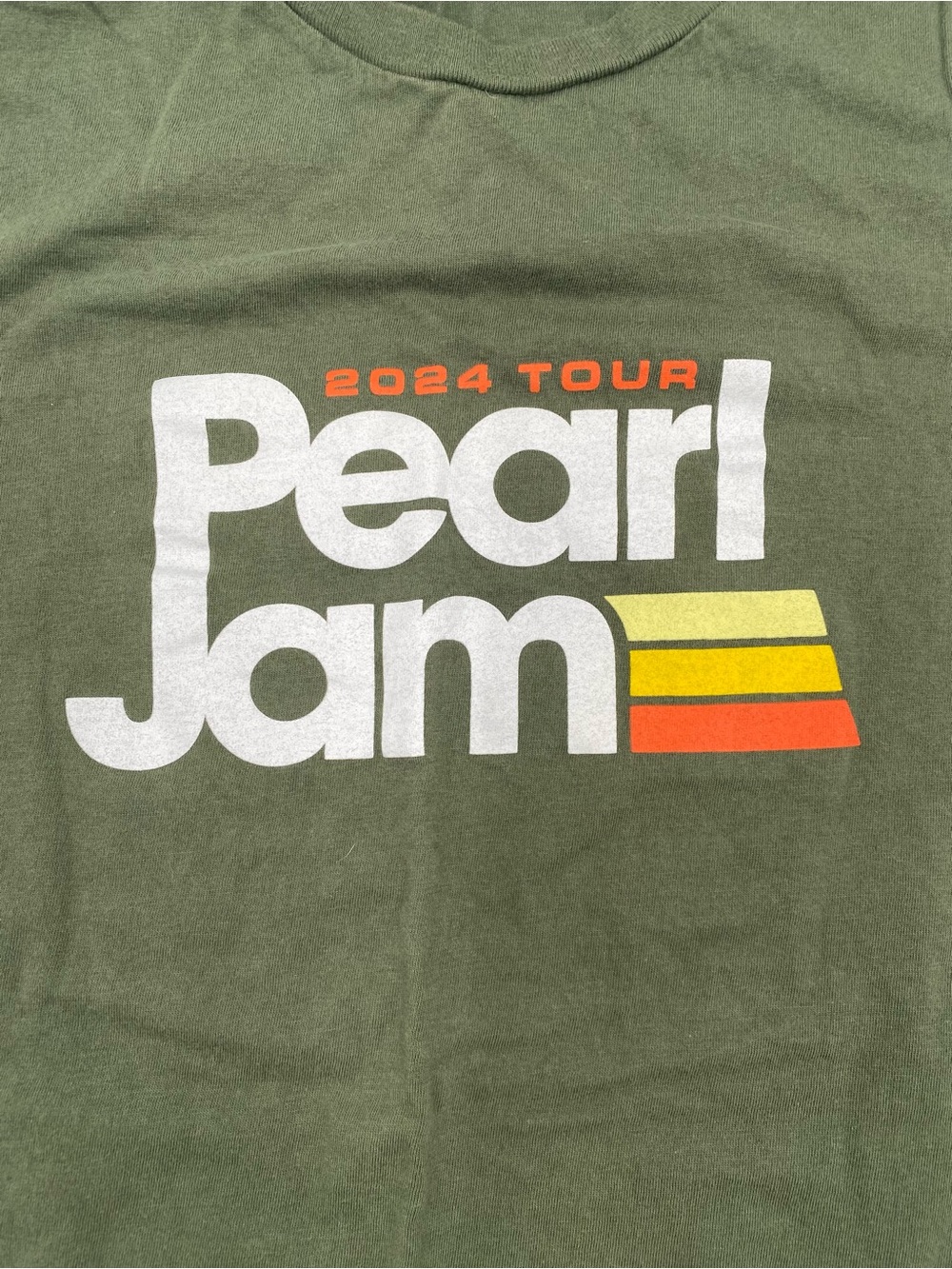 Pearl Jam 2024 Tour T Size M